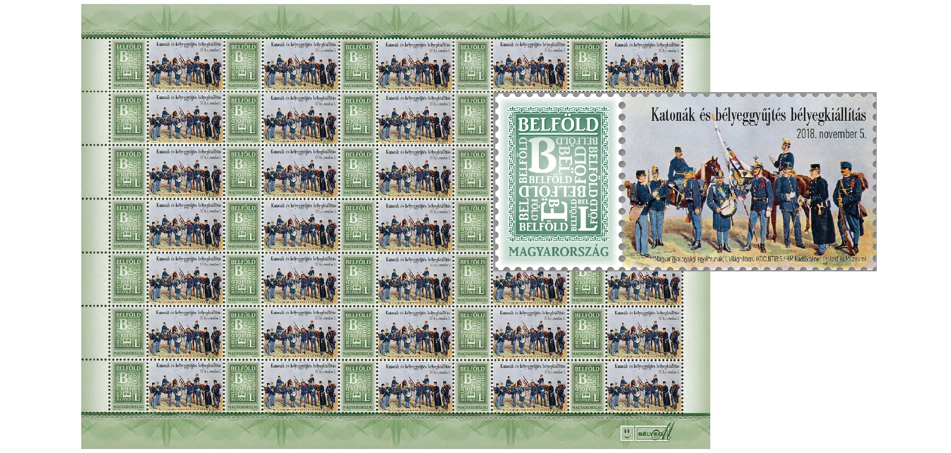 Magyar Posta Ltd. Soldiers and Stamp Collection