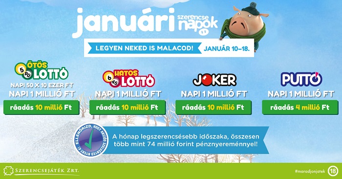 januari szerencsenapok 2020 kep