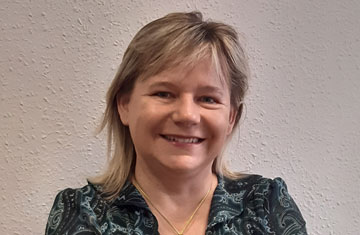 A képen Farkasné Ágoston Andrea látható