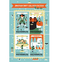 A képen a Guliver bélyeg látható.