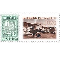 A képen IV. Aerofila tematikus bélyeg látható