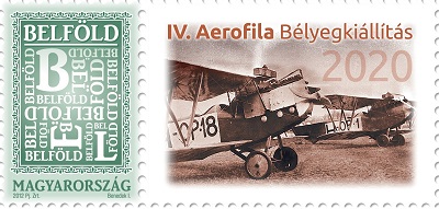 A képen IV. Aerofila tematikus bélyeg látható