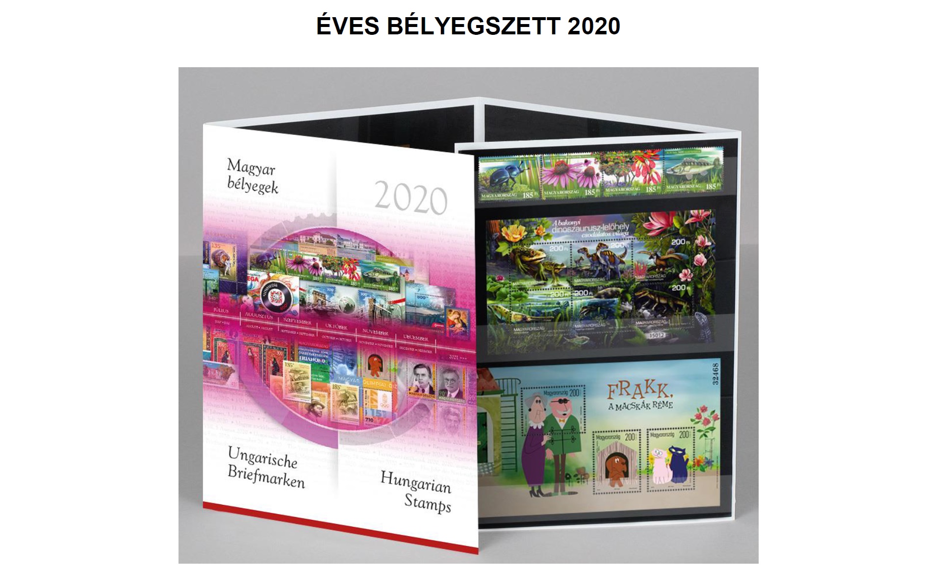 Éves szett 2020 fej