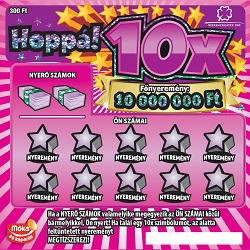Hoppá! 10x - 250
