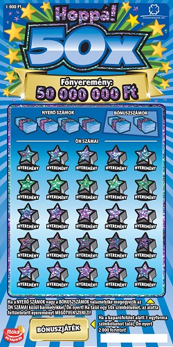 Hoppá! 50x - 250
