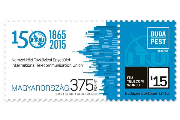 150 éves a Nemzetközi Távközlési Egyesület bélyeg