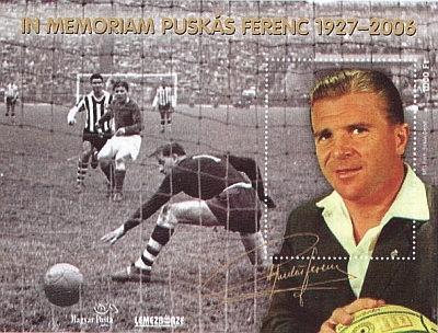 In memoriam Ferenc Puskás with printed signature (with serial number) In memoriam Ferenc Puskás with printed signature (with serial number)