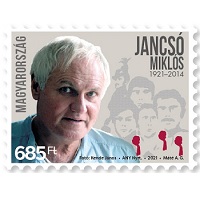 A képen látható bélyegen Jancsó Miklós arcképe látható.