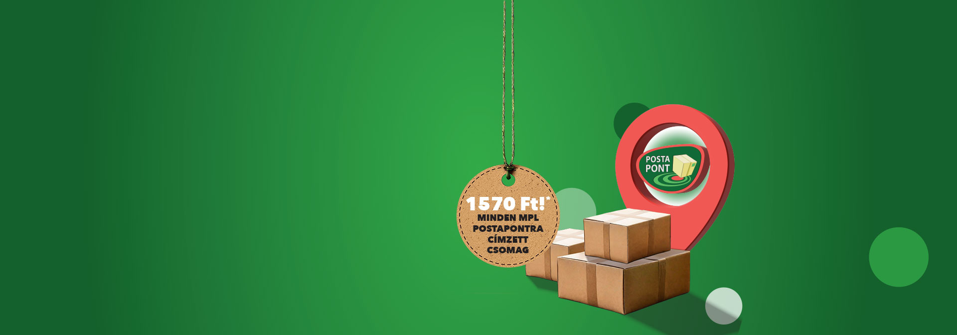 csomagfeladás szuper jó áron, most 1570 Ft minden MPL podtapontra címzett csomag