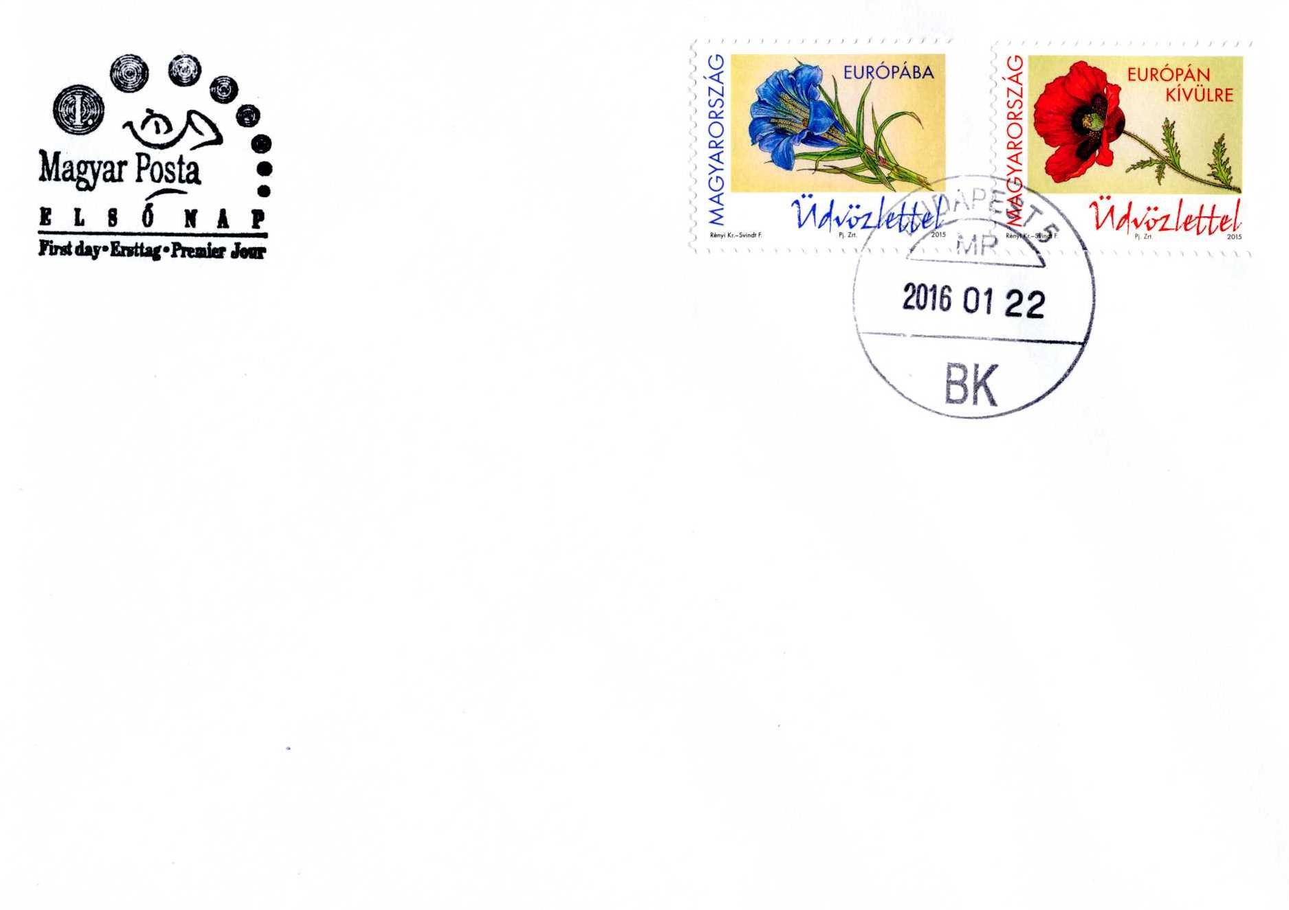 Üdvözlettel FDC