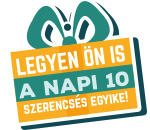 Legyen Ön is a napi 10 szerencsés egyike!