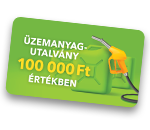 Üzemanyagutalvány 10000 Ft értékben