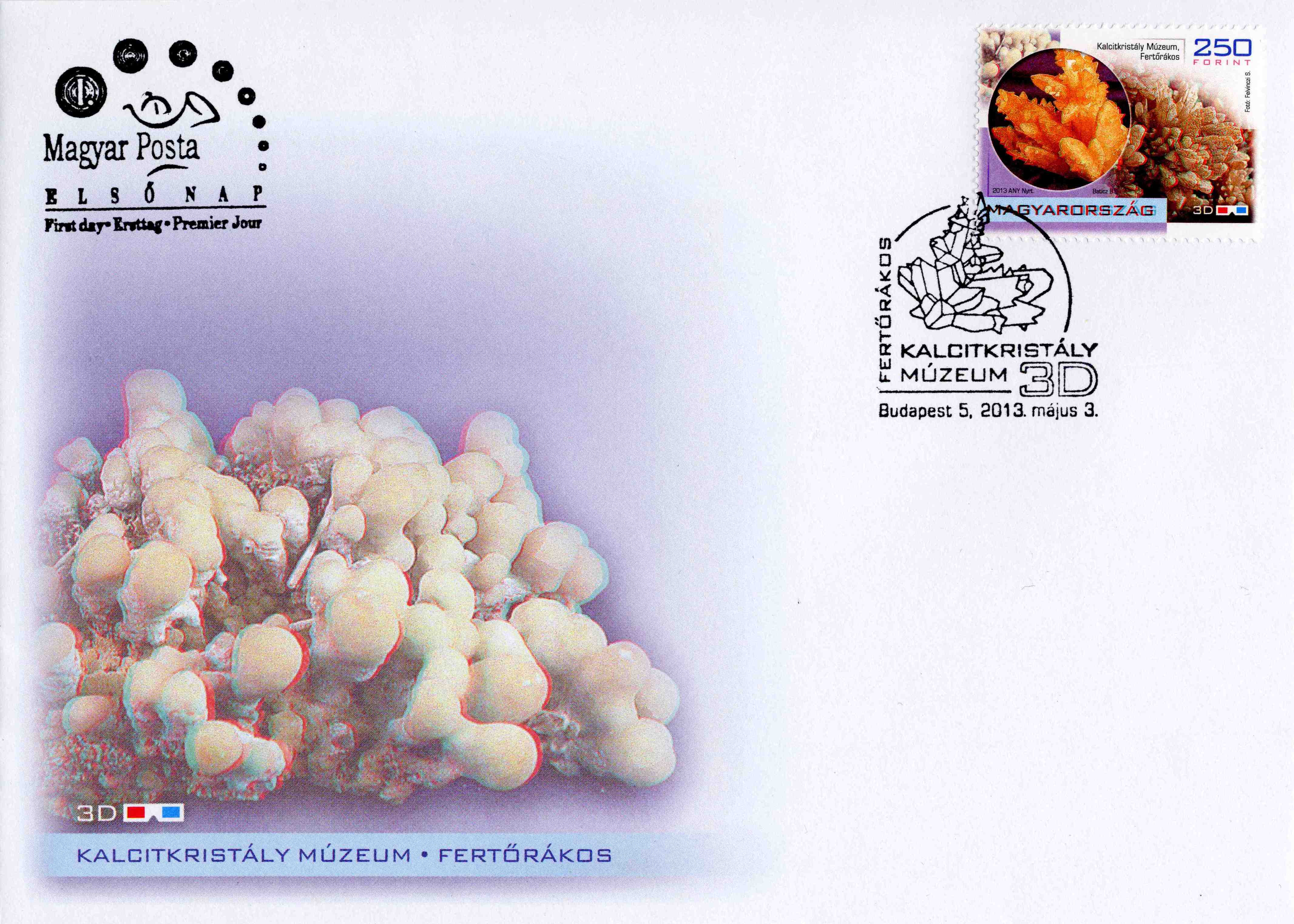 Kalcitkristály FDC