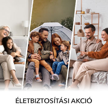 Védelem, biztonság, gyarapodás. Akár kéthavi díj ajándékba!