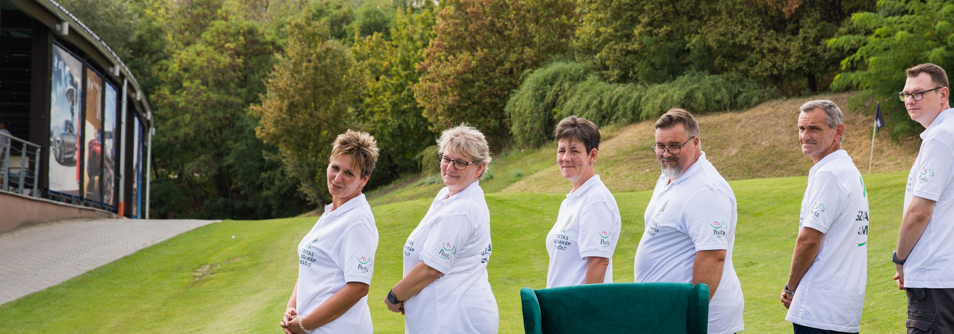 A képen a 2022-es Postás Példakép jelöltek láthatóak